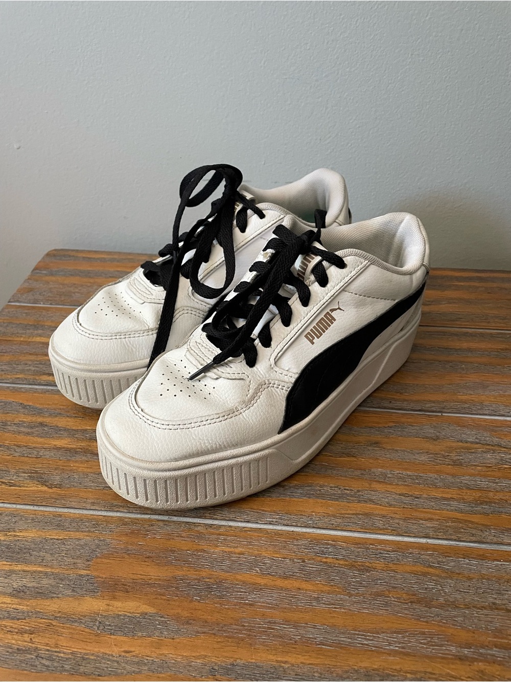 Puma Karmen Rebelle Platform Sneakers - womens sz 5